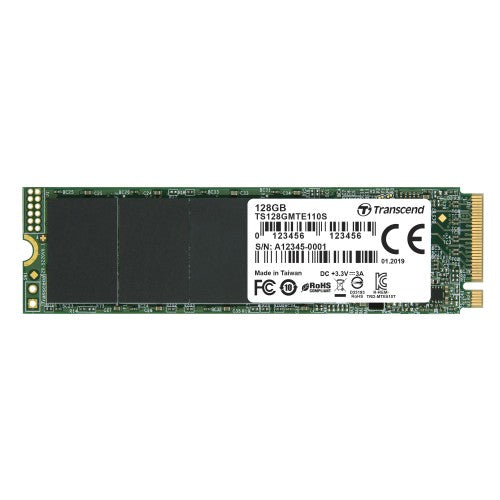 Transcend 110S 128 GB M.2 PCI Express 3.0 NVMe 3D NAND