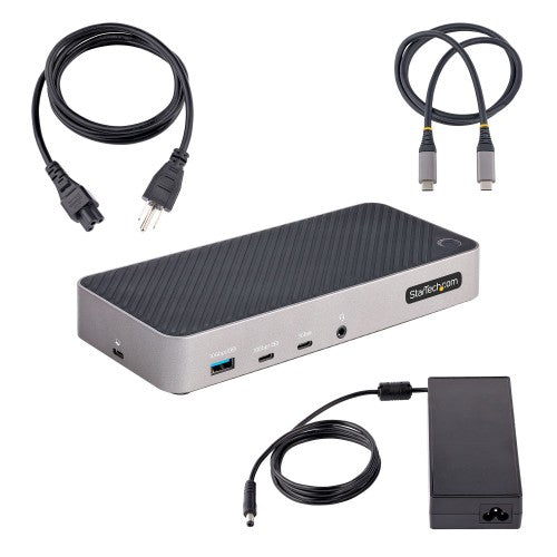 StarTech.com 116N-USBC-DOCK laptop dock/port replicator Wired USB 3.2 Gen 2 (3.1 Gen 2) Type-C Gray