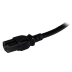 StarTech.com PXT515C154 power cable Black 47.2" (1.2 m) NEMA 5-15P C15 coupler