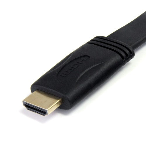 StarTech.com HDMIMM15FL HDMI cable 181.1" (4.6 m) HDMI Type A (Standard) Black