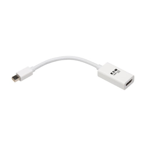 Tripp Lite P137-06N-HDR-W video cable adapter 3.94" (0.1 m) Mini DisplayPort HDMI Type A (Standard) White