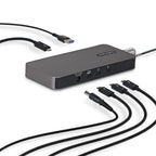 StarTech.com 303NA-TB5-HUB interface hub Thunderbolt 5 80 Mbit/s Gray