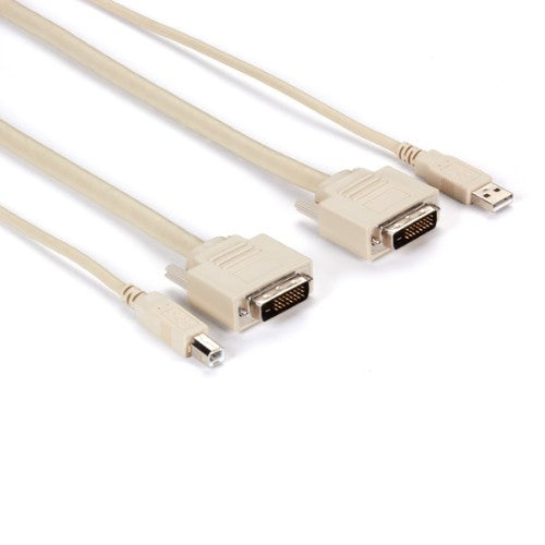Black Box ServSwitch DVI/USB, 1.8m KVM cable Beige 70.9" (1.8 m)