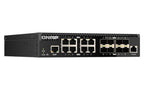 QNAP QSW-M3216R-8S8T-US network switch Managed L2/L3 10G Ethernet (100/1000/10000) 1U Black