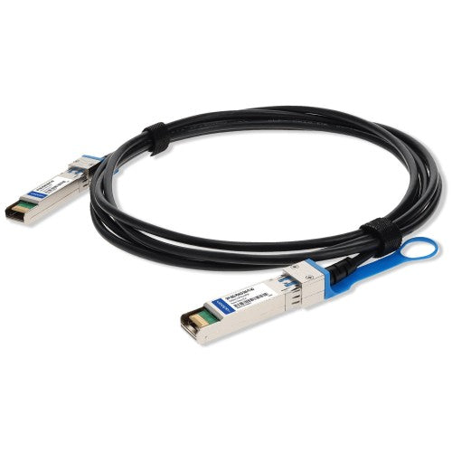 AddOn Networks SFP-28G-PDAC0-5M-FT-AO InfiniBand/fibre optic cable 19.7" (0.5 m) SFP+ Black