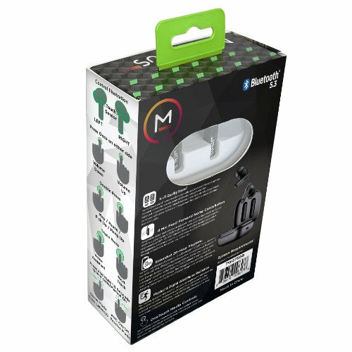 Morpheus 360 TW2750B headphones/headset Wireless In-ear Bluetooth Black