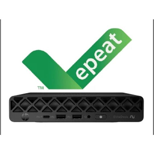 HP EliteDesk 8 Mini G1a Next Gen AI Wolf Pro Security Edition AMD Ryzen AI 5 PRO PRO 340 32 GB DDR5-SDRAM 512 GB SSD Windows 11 Pro Mini PC Black