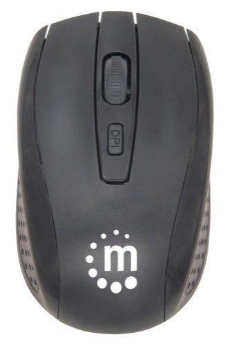 Manhattan 178990 keyboard Mouse included Universal RF Wireless Black