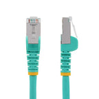 StarTech.com NLAQ-25F-CAT6A-PATCH networking cable Aqua color 299.2" (7.6 m) S/FTP (S-STP)