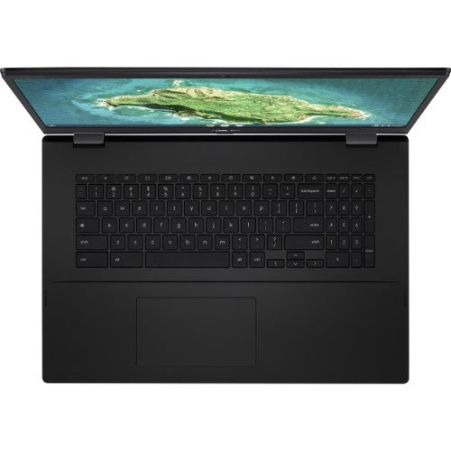 ASUS Chromebook CX1 CX1700CKA-SS48F Intel® Celeron® N N4500 17.3" Full HD 4 GB LPDDR4x-SDRAM 128 GB eMMC Wi-Fi 6 (802.11ax) ChromeOS Gray