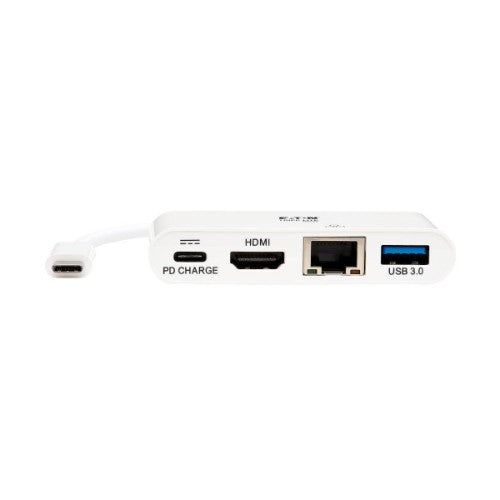 Tripp Lite U444-06N-H4GU-C USB graphics adapter 3840 x 2160 pixels White