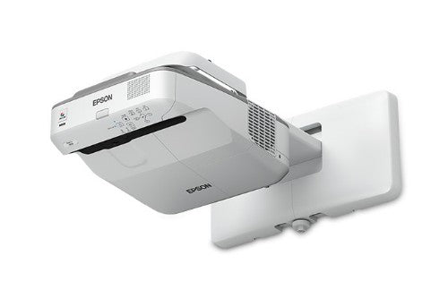 Epson PowerLite 685W data projector Ultra short throw projector 3500 ANSI lumens 3LCD WXGA (1280x800) Gray, White