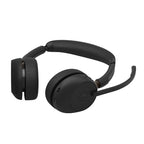 Jabra Evolve3 65 Headset Wireless Head-band Office/Call center USB Type-A Bluetooth Black