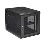 StarTech.com RK1232WALHM rack cabinet 12U Wall mounted rack Black