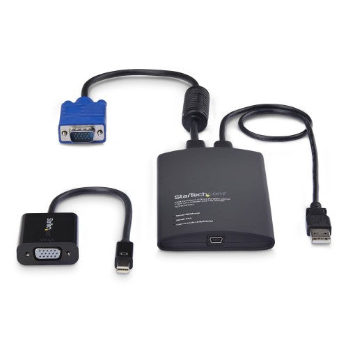 StarTech.com NOTECONS02-VGA-MDP KVM switch Black