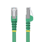 StarTech.com NLGN-6IN-CAT6A-PATCH networking cable Green 7.87" (0.2 m) S/FTP (S-STP)