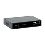 Eaton NG5POE-1 network switch Unmanaged Gigabit Ethernet (10/100/1000) Power over Ethernet (PoE) Desktop/Wall-Mounting Black