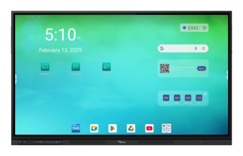 Optoma 3653RK interactive whiteboard 65" 3840 x 2160 pixels Touchscreen Black