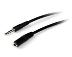 StarTech.com 1m 3.5mm/3.5mm audio cable 39.4" (1 m) Black