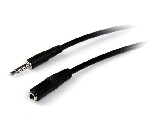 StarTech.com 1m 3.5mm/3.5mm audio cable 39.4" (1 m) Black