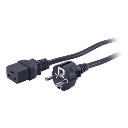 APC AP9875 power cable Black 94.5" (2.4 m) C19 coupler CEE7/7