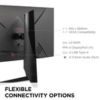 Viewsonic VX Series VX3418-2K computer monitor 34" 3440 x 1440 pixels UltraWide Quad HD LED Black