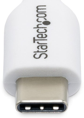 StarTech.com USB2CC1MNCWHE USB cable USB 2.0 39.4" (1 m) USB C 0.48 Gbit/s 60 W White