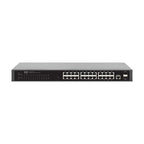 Eaton NGS24C2POE-1 network switch Managed L2 Gigabit Ethernet (10/100/1000) Power over Ethernet (PoE) 1U Black