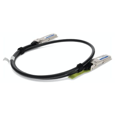 AddOn Networks Q56-200G-PDAC1-5M-AO InfiniBand/fibre optic cable 59.1" (1.5 m) QSFP56 Black, Silver