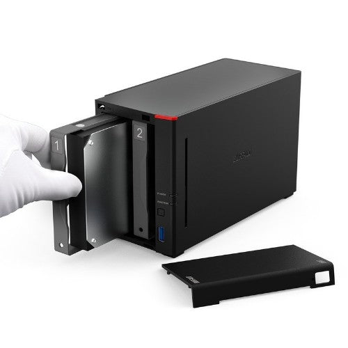 Buffalo LinkStation LS720D NAS 8 TB HDD Black