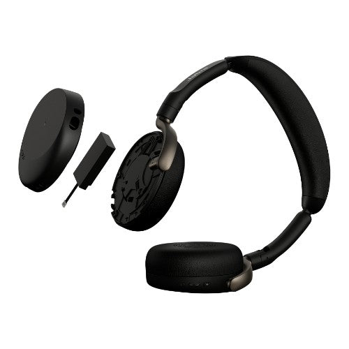 Jabra Evolve3 65 Flex Headset Wireless Head-band Office/Call center USB Type-C Bluetooth Black