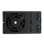 StarTech.com HSB3SATSASBA disk array 0 TB Black