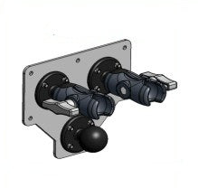 Honeywell VX89A007KIT07 mounting kit Black, Gray