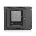 V7 RMWC6U-1N rack cabinet 6U Wall mounted rack Black