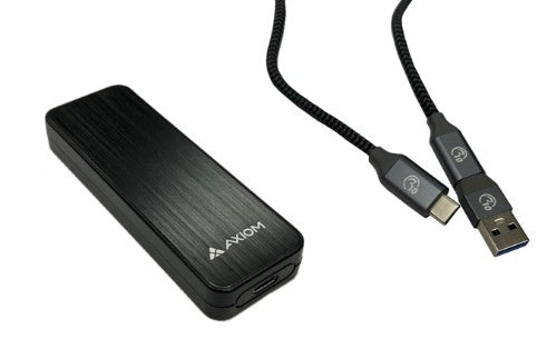 Axiom USBC31M682TB-AX external solid state drive 2 TB USB Type-C 3.2 Gen 2 (3.1 Gen 2) Black