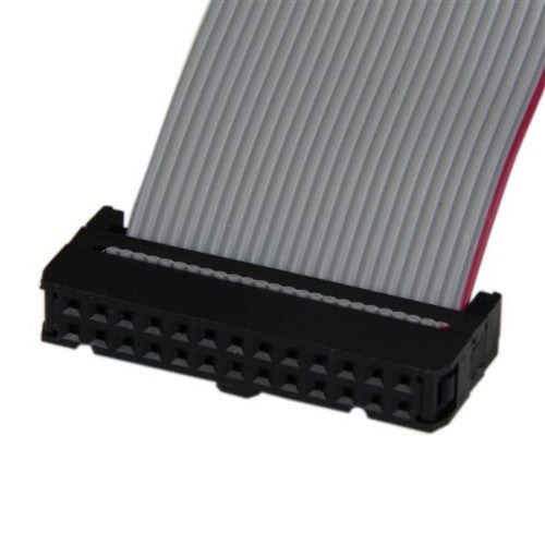 StarTech.com DB25 (F) - IDC26 DB-25 25 pin D-Sub IDC 26 pin Motherboard Header Gray