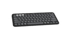 Logitech Pebble Keys 2 K380s keyboard Universal Bluetooth QWERTY English Graphite