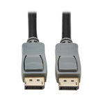 Eaton P580-050-4K6 DisplayPort cable 600" (15.2 m) Black, Gray