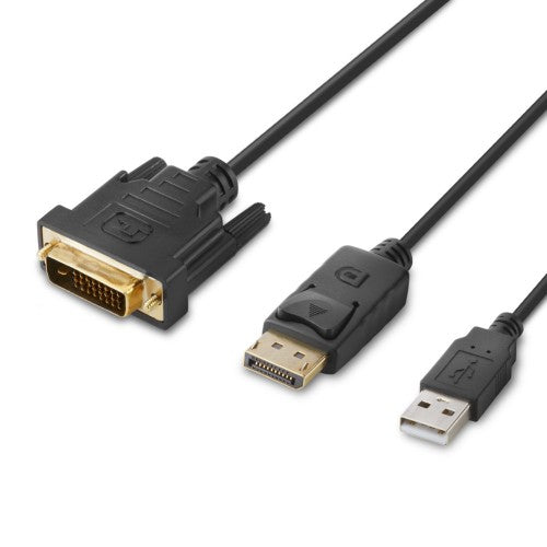 Belkin F1DN2MOD-HC-DP6 KVM cable Black 70.9" (1.8 m)