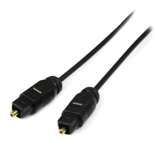 StarTech.com 3 ft Thin Toslink Digital audio cable 35.8" (0.91 m) Black - Buy IT Solutions