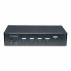 StarTech.com P4AD122-KVM-SWITCH KVM switch Rack mounting Black