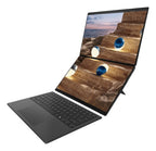 ASUS Zenbook Duo UX8407AA-DS99T Copilot+ PC Intel Core Ultra 9 386H Laptop 14" Touchscreen 3K 32 GB LPDDR5x-SDRAM 1 TB SSD Wi-Fi 7 (802.11be) Windows 11 Home Gray