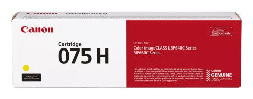Canon 075 H toner cartridge 1 pc(s) Original Yellow