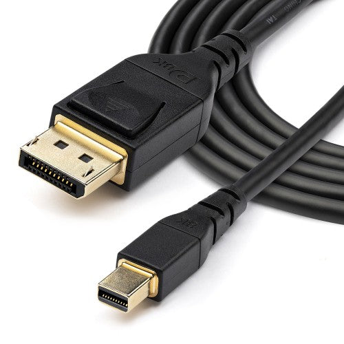 StarTech.com DP14MDPMM2MB DisplayPort cable 78.7" (2 m) Mini DisplayPort Black