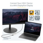 StarTech.com CDP2MDP USB graphics adapter 3840 x 2160 pixels White