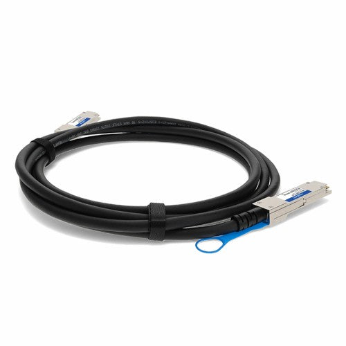 AddOn Networks CAB-Q-Q-100G-0-5-AO InfiniBand/fibre optic cable 19.7" (0.5 m) QSFP28 DAC Black