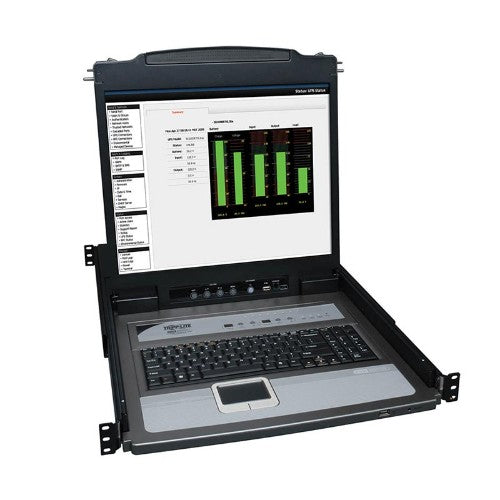 Tripp Lite B020-U08-19-K rack console 19" 1280 x 1024 pixels Black 1U