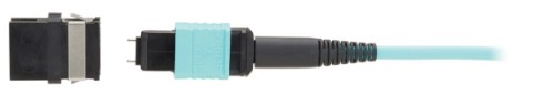 Eaton P580F-000 video cable adapter 3937" (100 m) DisplayPort Aqua color, Black