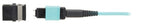 Eaton P580F-000 video cable adapter 3937" (100 m) DisplayPort Aqua color, Black