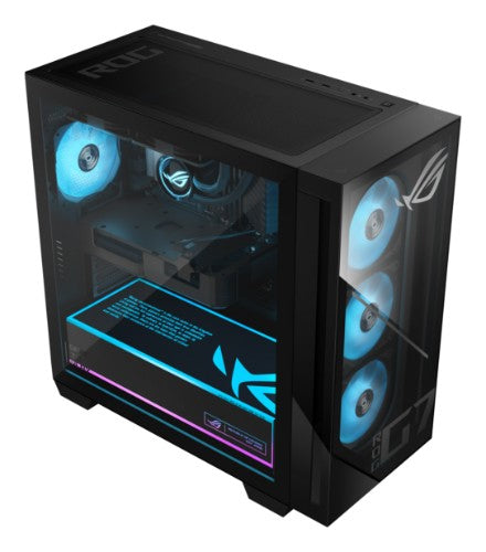 ASUS ROG G700 GM700TZ-PS787 AMD Ryzen™ 7 9800X3D 32 GB DDR5-SDRAM 2 TB SSD NVIDIA GeForce RTX 5080 Windows 11 Home Tower PC Black